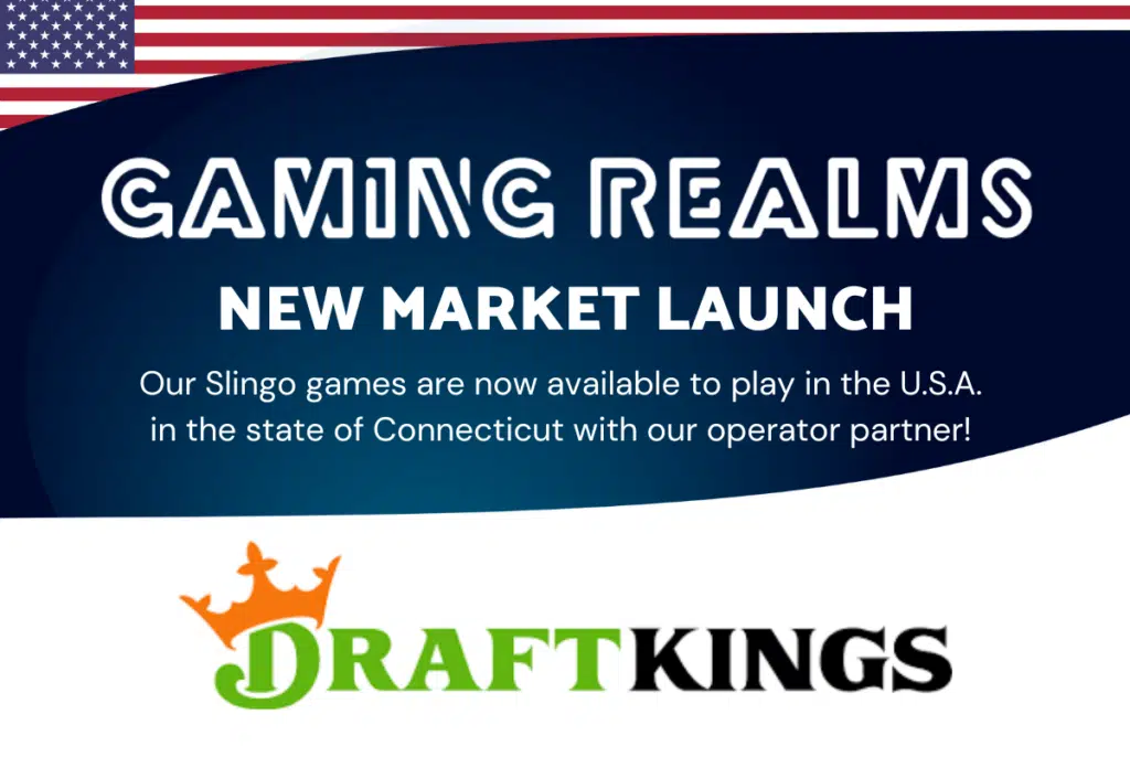 Gaming Realms Launches Content in Connecticut