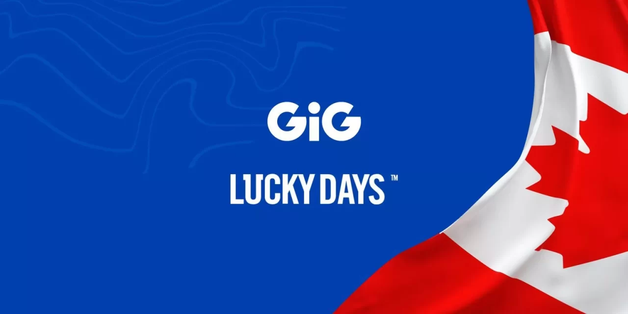 LuckyDays goes live in Ontario, powered by GiG