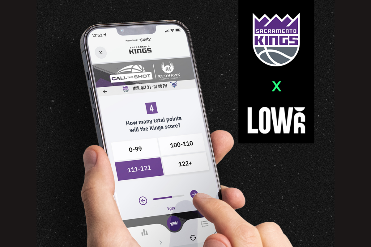 Low6 reimagines Free-to-Play Game, Call The Shot, in partnership with the Sacramento Kings