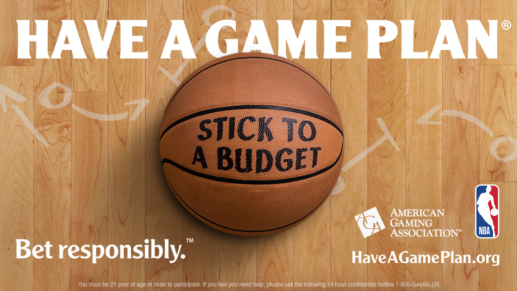 NBA Joins AGA’s Have A Game Plan.® Bet Responsibly.™ Public Service Campaign