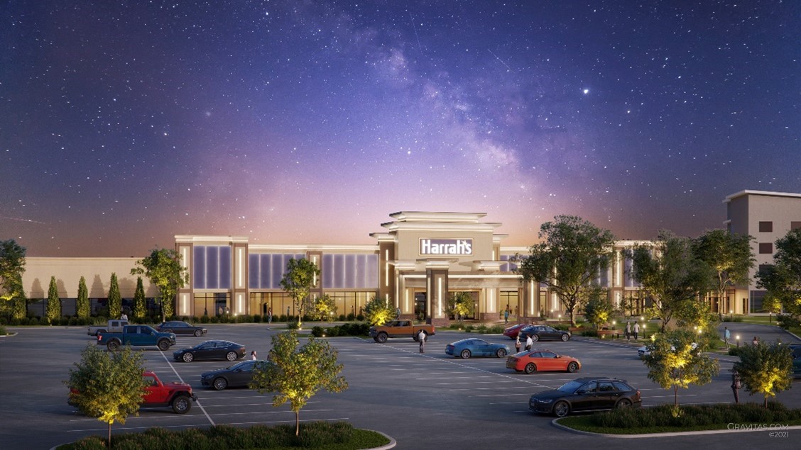 Caesars Entertainment Unveils Renderings and Plans for First Nebraska Property, Harrah’s Columbus, NE Racing & Casino
