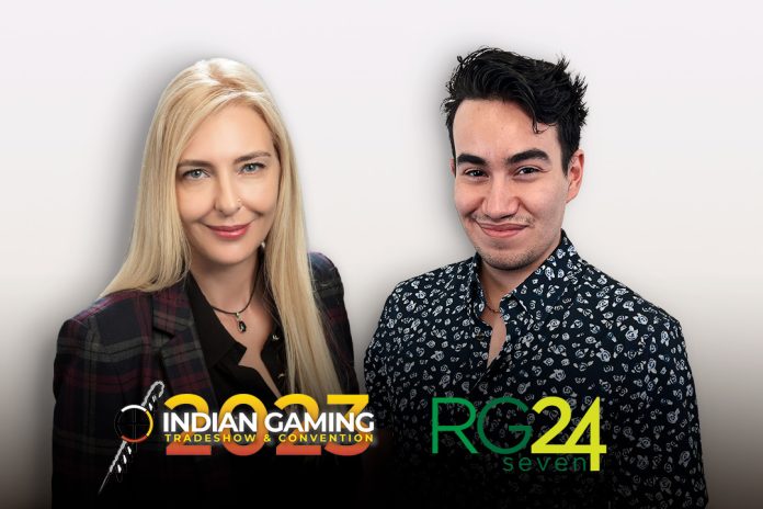 RG24seven talks training at the Indian Gaming Tradeshow