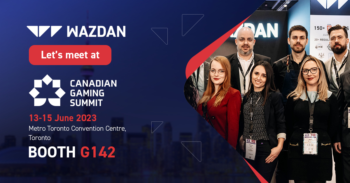 Wazdan gears up for Canadian Gaming Summit 2023