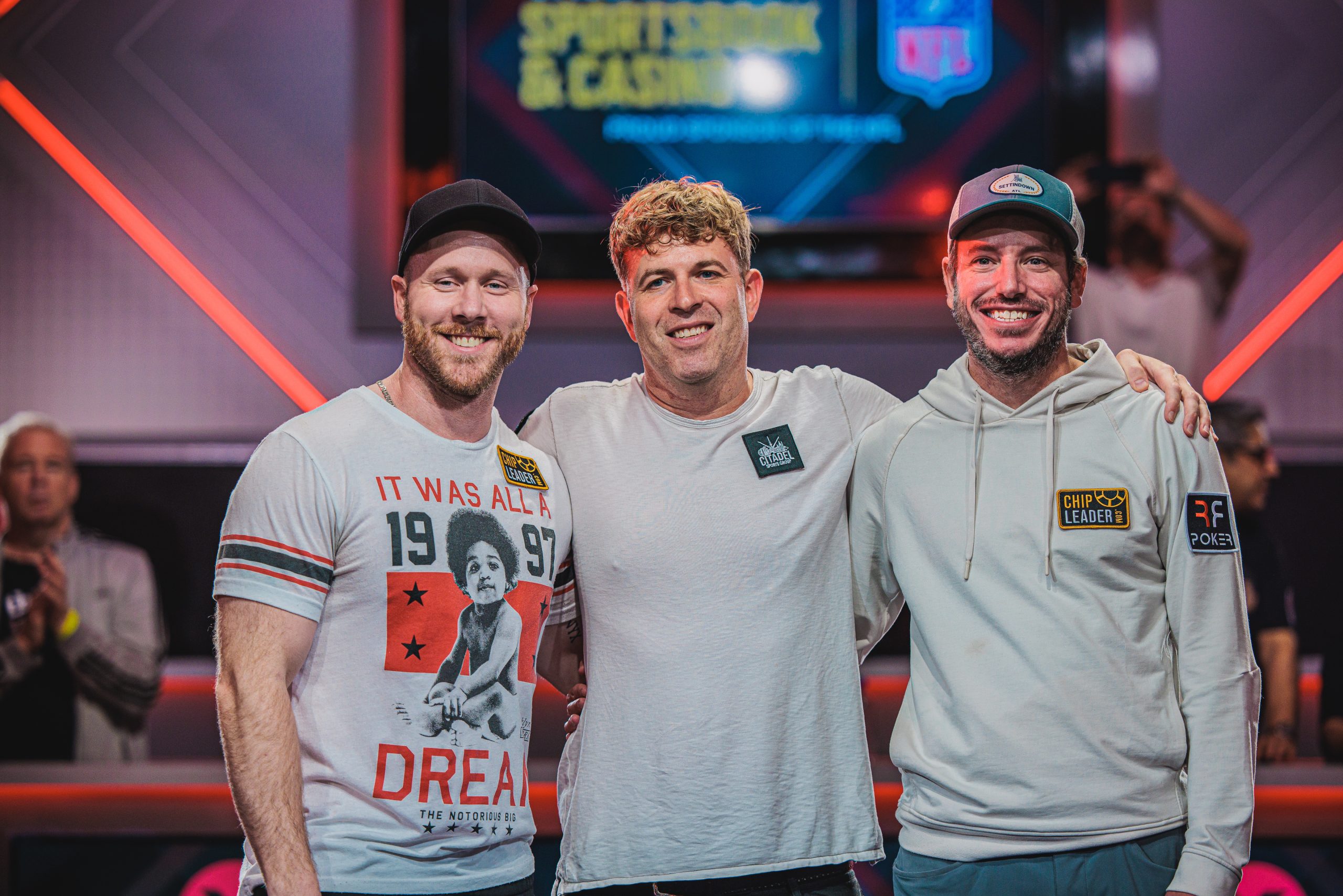 THREE REMAIN IN THE LARGEST WORLD SERIES OF POKER® MAIN EVENT® IN