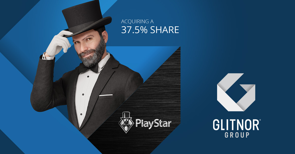 Glitnor Group to acquire a 37.5% share in PlayStar