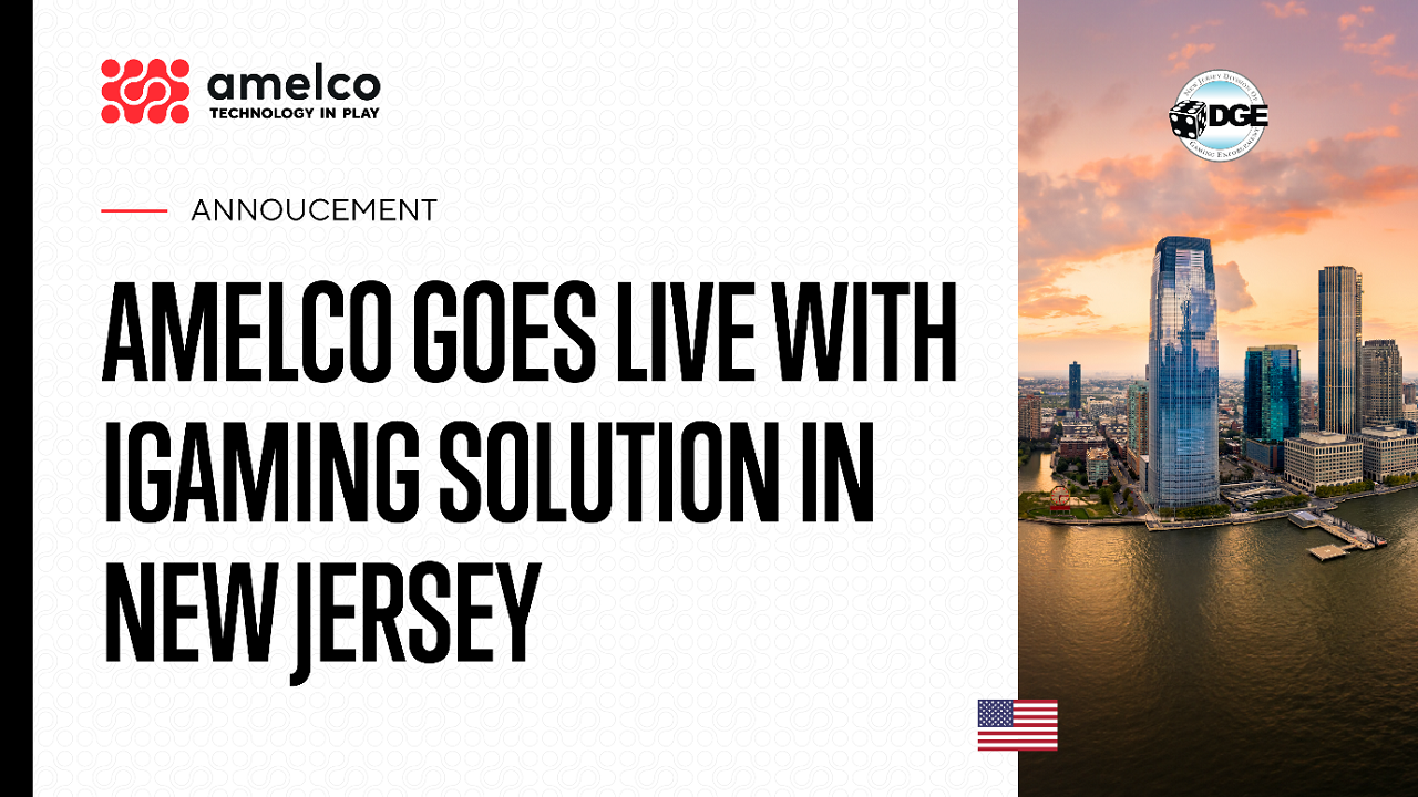 Amelco goes live with iGaming solution in New Jersey