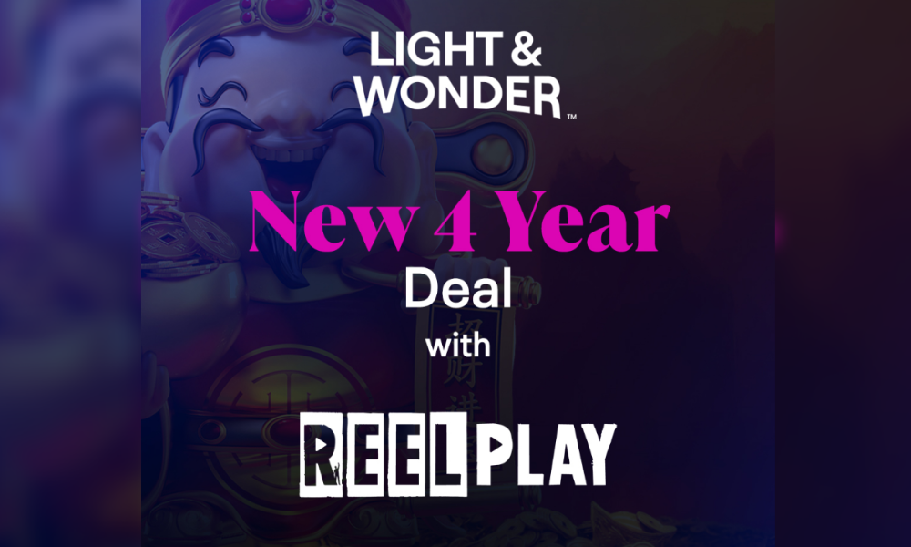 LIGHT & WONDER AGREES FOUR-YEAR PLATFORM EXTENSION WITH REELPLAY