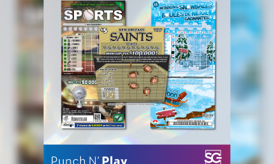 NEW PUNCH N’ PLAY LOTTERY GAMES FROM SCIENTIFIC GAMES LAUNCH IN NORTH AMERICA