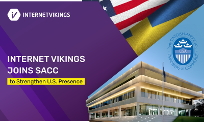 Internet Vikings Joins Swedish American Chambers of Commerce to Strengthen U.S. Presence