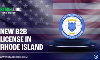 STAKELOGIC SECURES ITS THIRD US LICENSE IN RHODE ISLAND