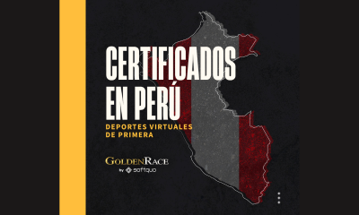 GoldenRace, first virtual sports provider certified in Peru