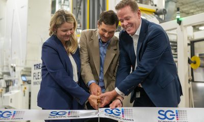 Scientific Games Commemorates Official Ribbon-cutting for Advanced Instant Scratch Game Production Technology at Global Headquarters