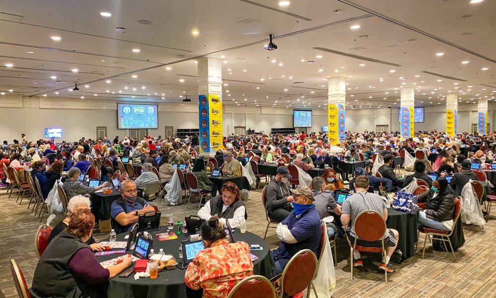 Happening Monday, May 6 through Wednesday, May 8 in the Plaza’s expansive ballroom, Super Bingo is expected to draw nearly 1,000 people from the local Las Vegas valley and across the country and Canada