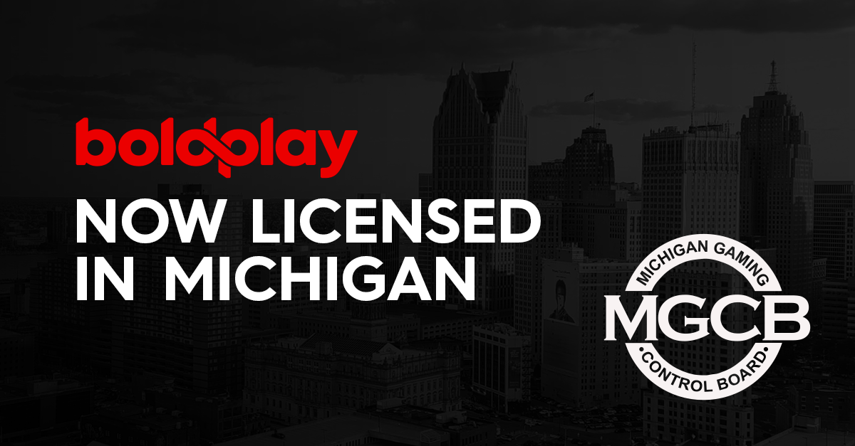 Boldplay Awarded Michigan Internet Gaming Supplier Licence