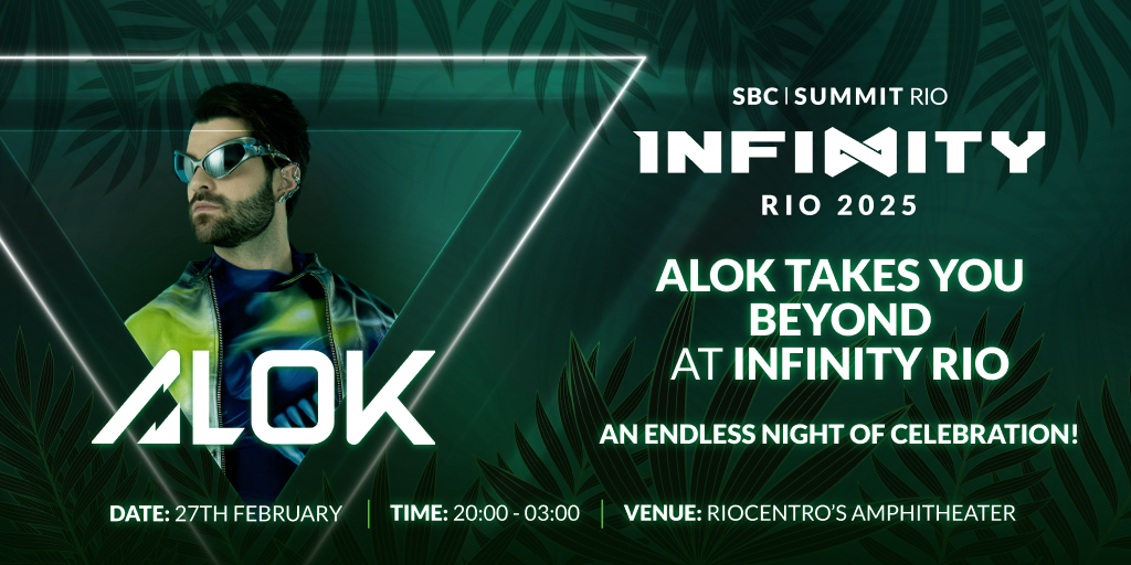 SBC Summit Rio to Close with a Bang as DJ Megastar Alok Headlines INFINITY Rio