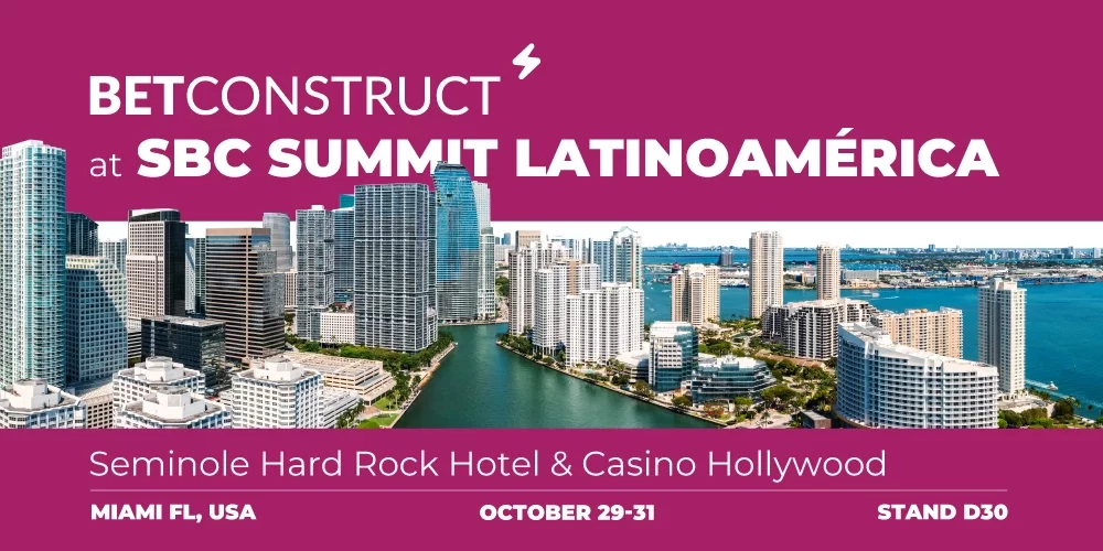 BetConstruct Set to Appear at SBC Summit Latinoamérica 2024