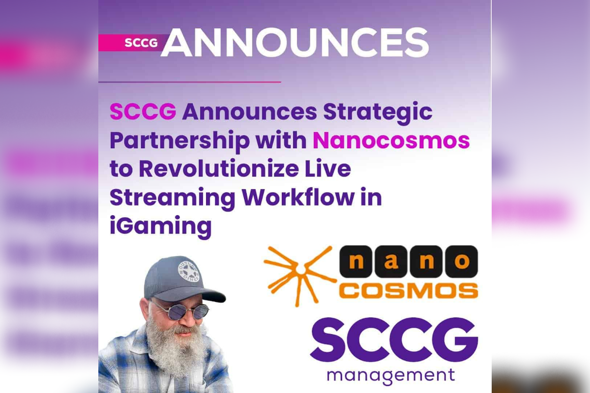 SCCG Announces Strategic Partnership with Nanocosmos to Revolutionize Live Streaming Workflow in iGaming