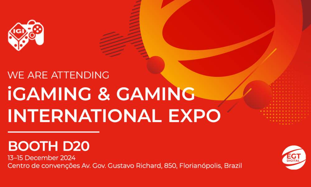 EGT Digital to make a memorable debut at IGI Expo in Florianópolis