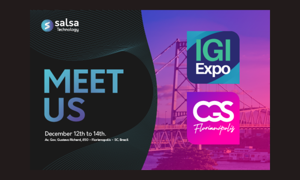 Salsa Technology is primed for joint IGI Expo and CGS event in Florianópolis