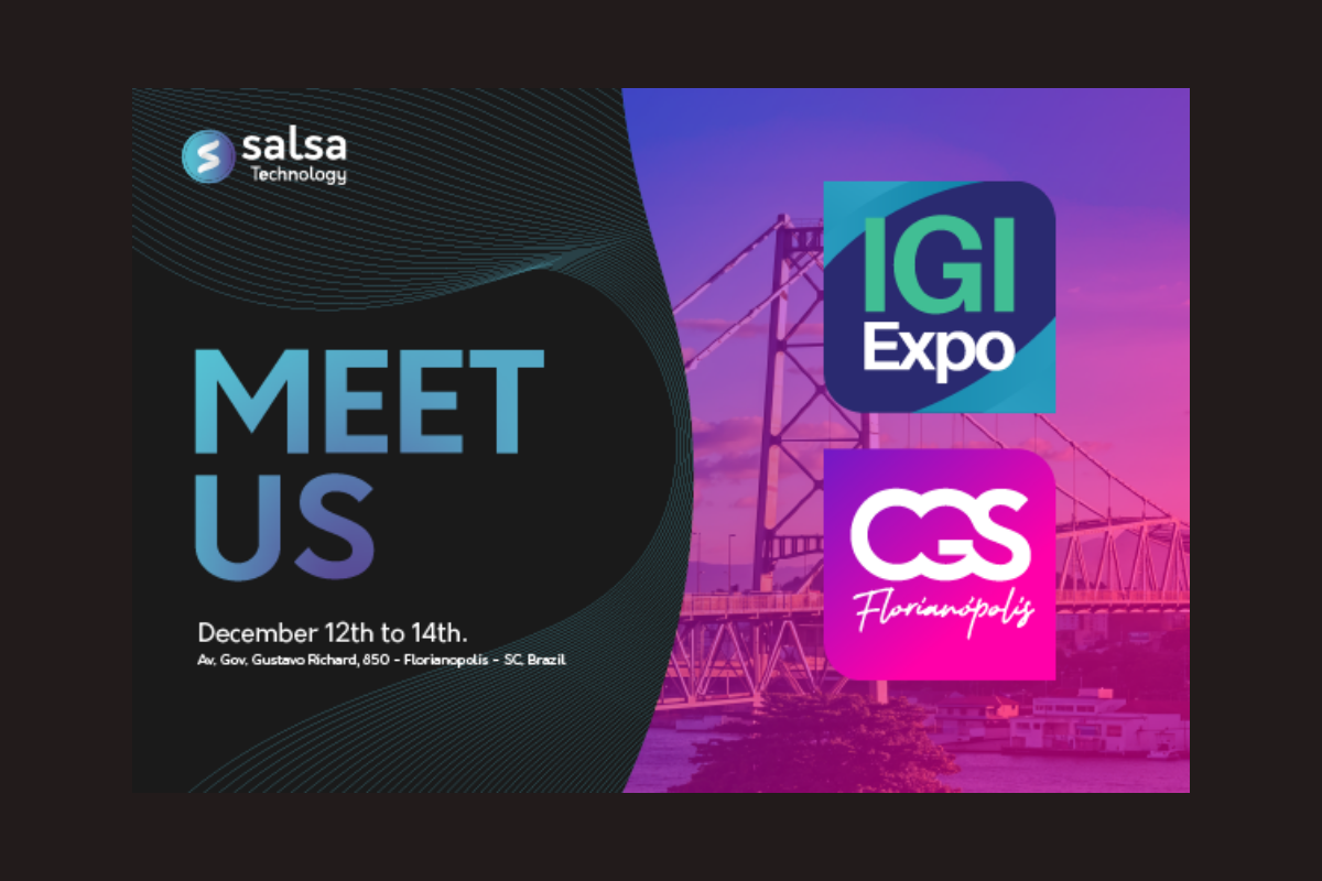 Salsa Technology is primed for joint IGI Expo and CGS event in Florianópolis