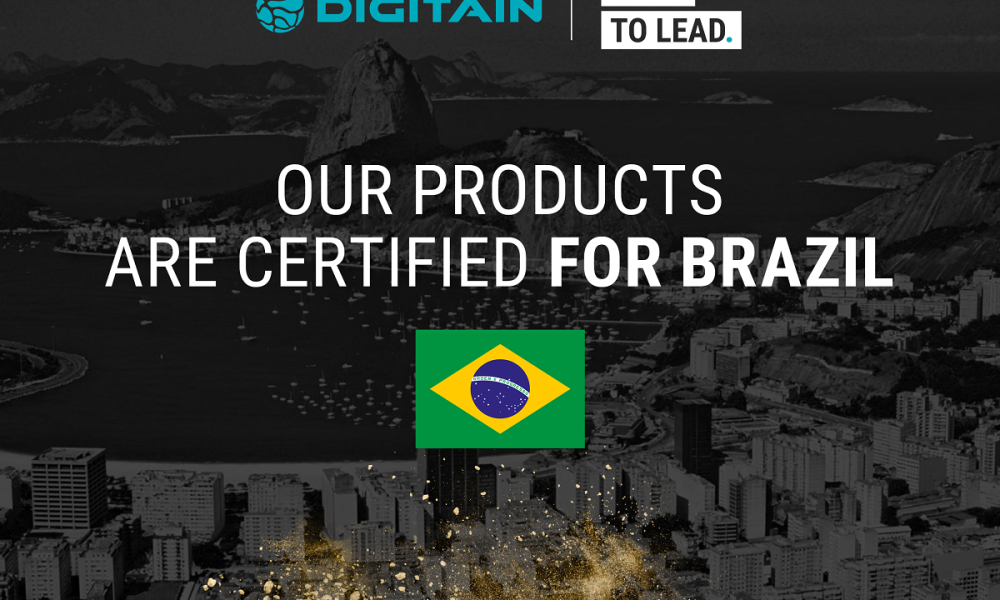 Digitain Group Products are Certified for Brazil