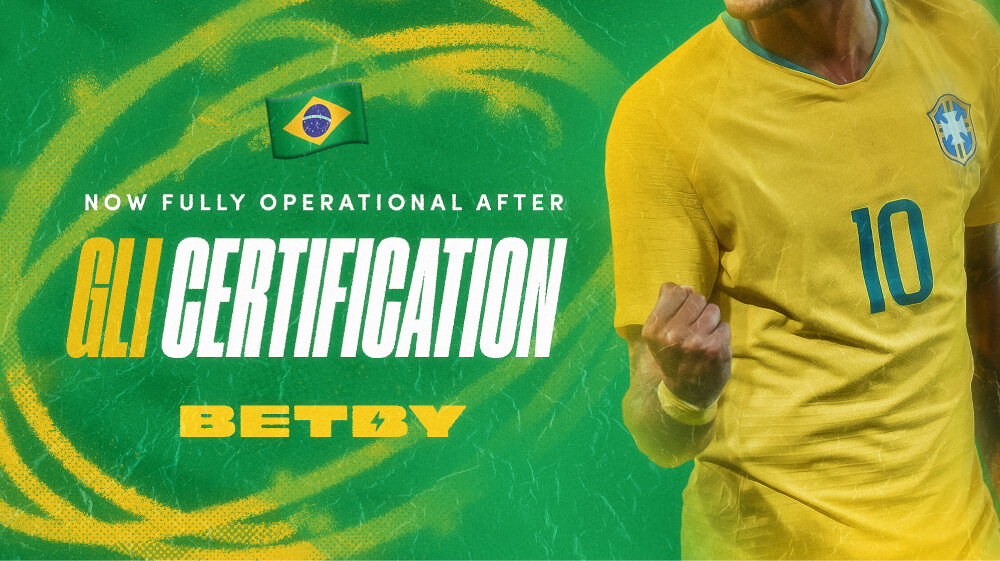 BETBY, a leading sportsbook supplier, is amongst the first sportsbook suppliers to go live in a regulated Brazilian market after successfully achieving certification from Gaming Laboratories International (GLI).