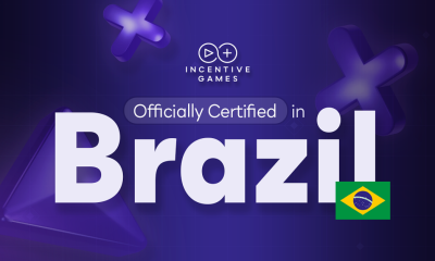 INCENTIVE GAMES RECEIVES FULL PAY-TO-PLAY GAMING CERTIFICATION IN BRAZIL