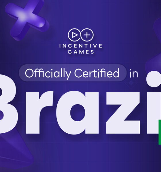 INCENTIVE GAMES RECEIVES FULL PAY-TO-PLAY GAMING CERTIFICATION IN BRAZIL