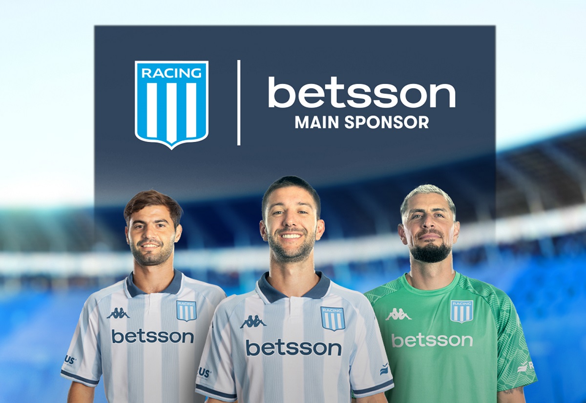 Betsson strengthens partnership with Racing Club – becomes main sponsor and front jersey partner