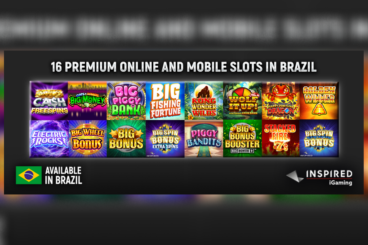 INSPIRED TO LAUNCH 16 SLOT GAMES IN BRAZIL, IGNITING THE iGAMING MARKET IN JANUARY 2025