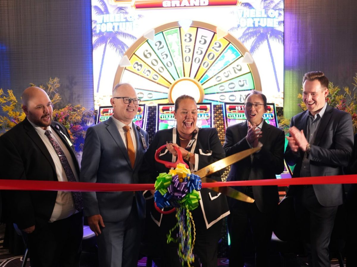 IGT and Graton Resort & Casino Celebrate Global Debut of Wheel of Fortune Trio Cabinet