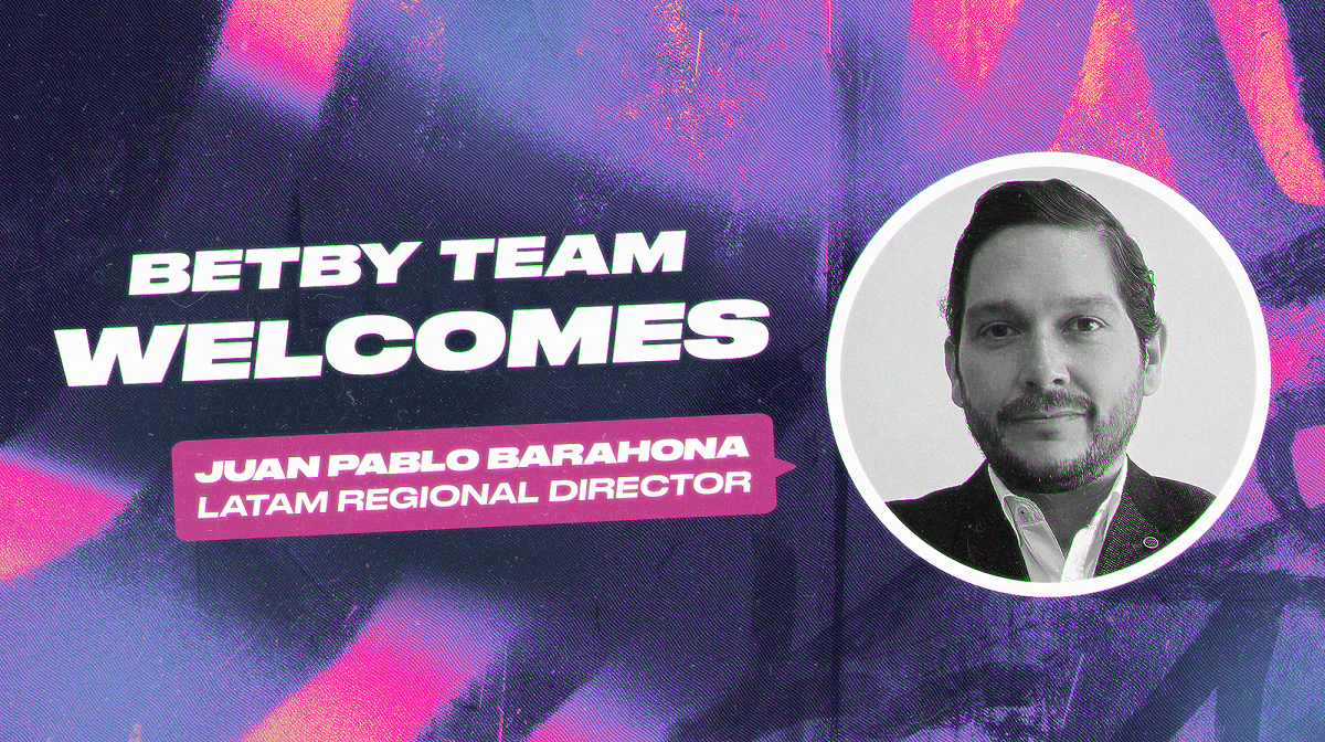 BETBY EXPANDS LATAM PRESENCE WITH APPOINTMENT OF JUAN PABLO BARAHONA AS REGIONAL DIRECTOR