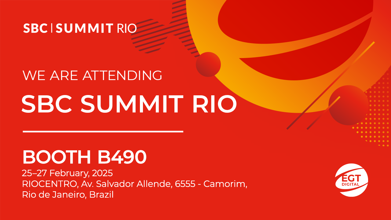 EGT Digital and EGT to make a memorable debut at SBC Summit Rio 2025