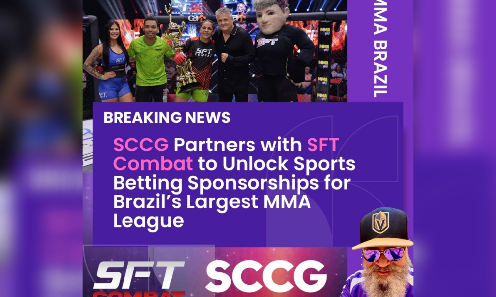 SCCG Partners with SFT Combat to Unlock Sports Betting Sponsorships for Brazil’s Largest MMA League