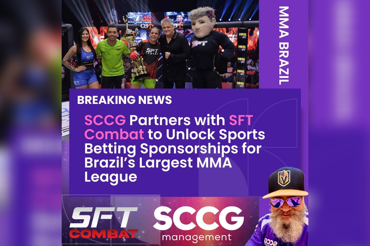 SCCG Partners with SFT Combat to Unlock Sports Betting Sponsorships for Brazil’s Largest MMA League