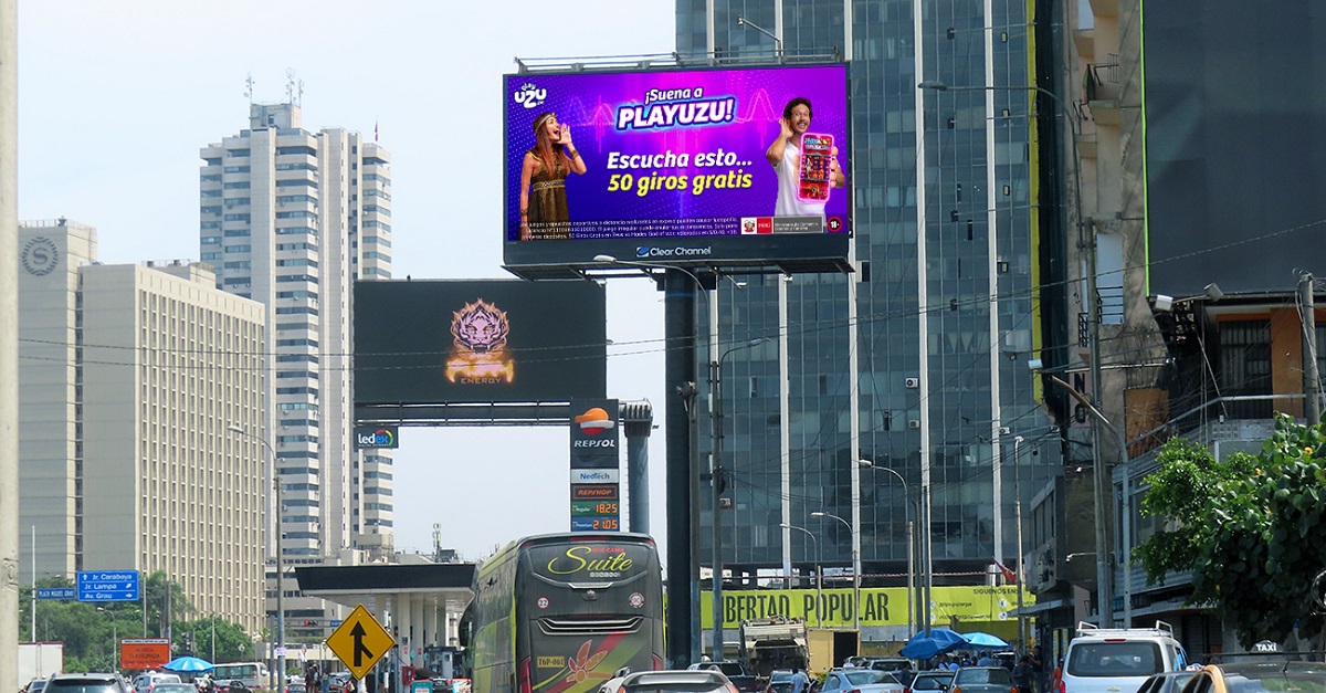 PlayUZU Kicks Off Major TV and Billboard Campaign in Peru