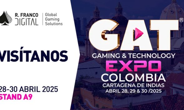 R. Franco Digital is getting ready to shine at GAT Expo Cartagena 2025 with its most comprehensive offering of land-based and digital gaming