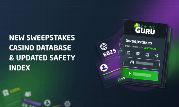 Casino Guru enriches its portfolio with a dedicated sweepstakes casino database and updated safety index