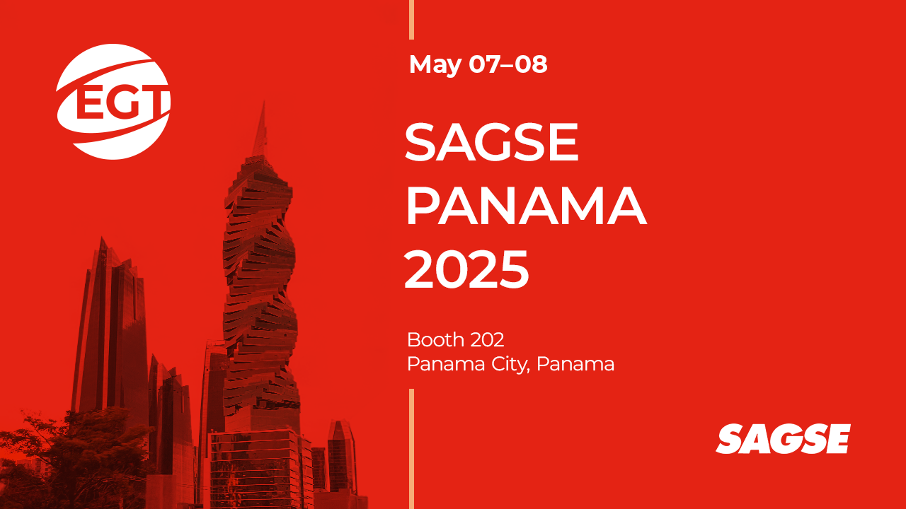EGT’s innovative gaming solutions to be on display at SAGSE Panama 2025