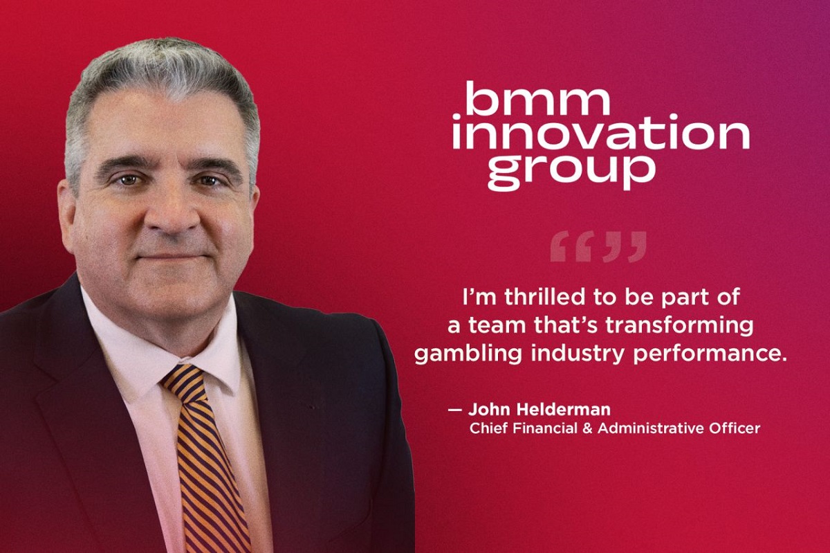 BMM INNOVATION GROUP NAMES JOHN HELDERMAN AS CHIEF FINANCIAL & ADMINISTRATIVE OFFICER