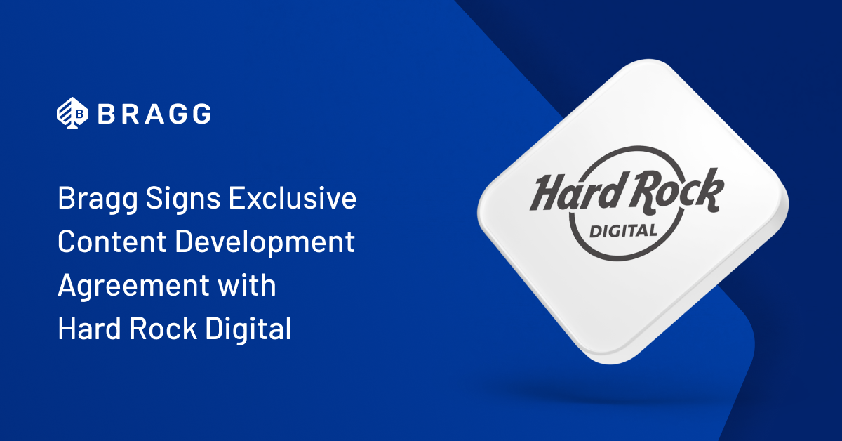 Bragg Signs Content Development Agreement with Hard Rock Digital