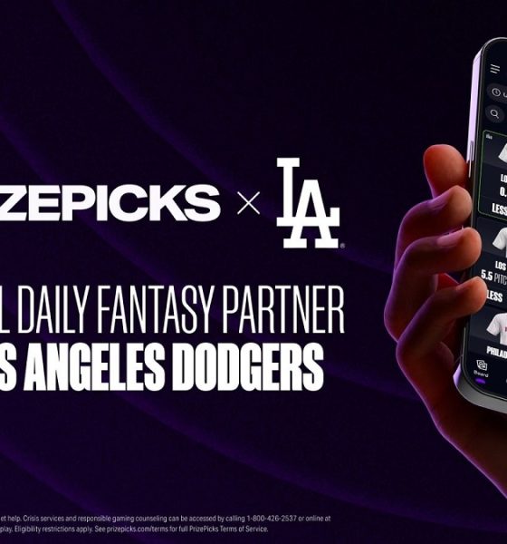 PrizePicks Named Official Daily Fantasy Sports Partner of Los Angeles Dodgers