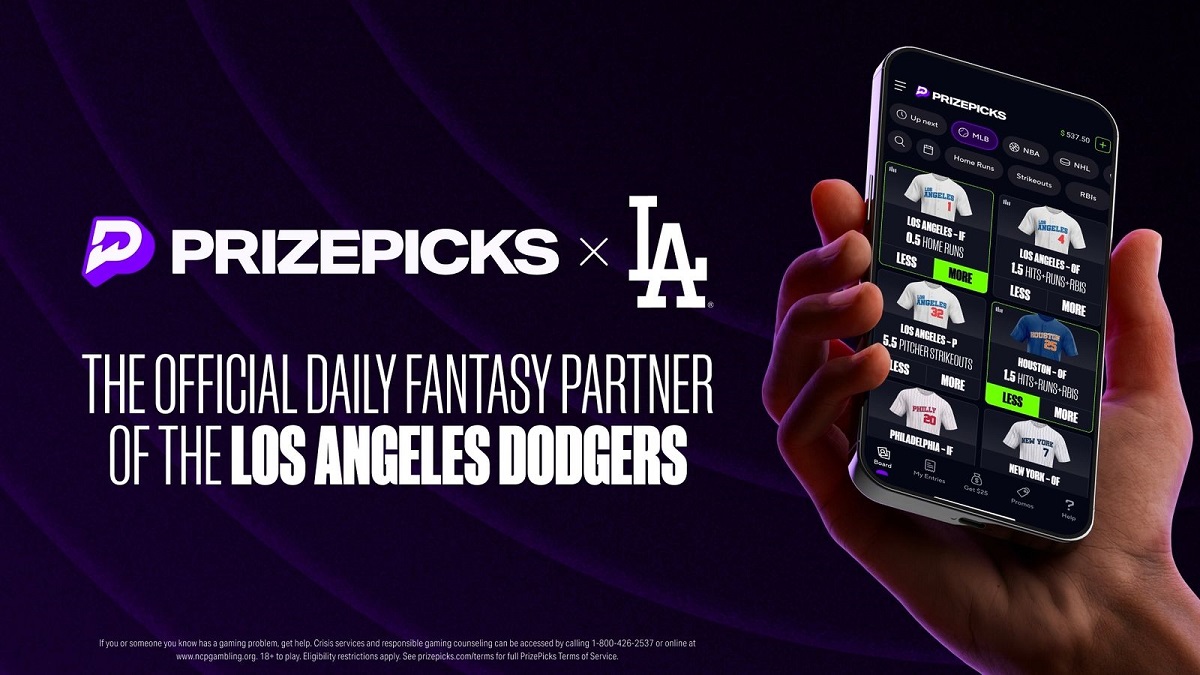 PrizePicks Named Official Daily Fantasy Sports Partner of Los Angeles Dodgers