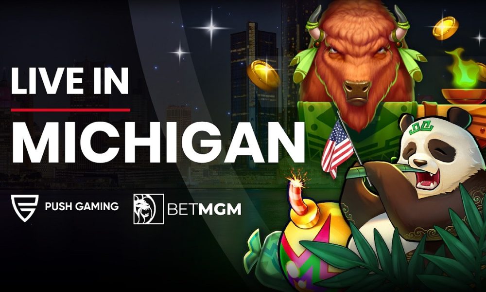 Push Gaming makes landmark US debut in Michigan with BetMGM