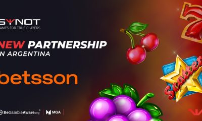 SYNOT Games enters the Argentinian iGaming market with Betsson as a trusted partner