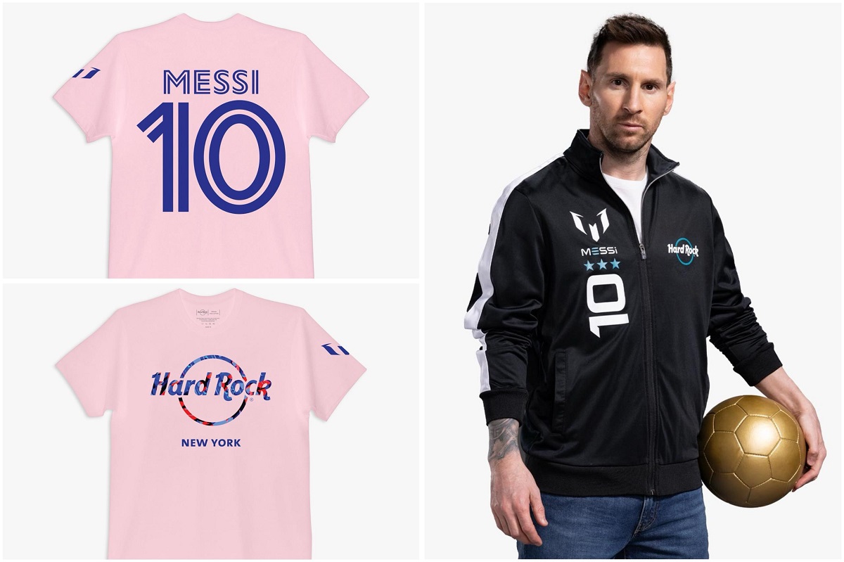 Hard Rock Cafe Unveils Limited-Edition Merchandise with Global Brand Ambassador Lionel Messi Ahead of International Soccer Tournament
