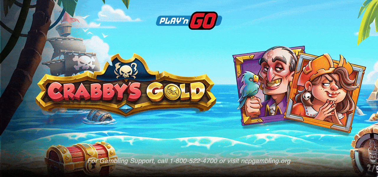 Play'n GO new release Crabby's Gold