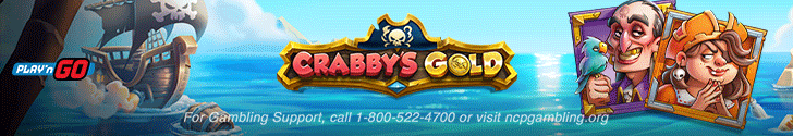 Play'n GO new release Crabby's Gold