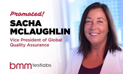 BMM TESTLABS PROMOTES SACHA MCLAUGHLIN TO VICE PRESIDENT OF GLOBAL QUALITY ASSURANCE