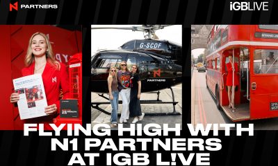 Flying High with N1 Partners at iGB L!VE: Branded Helicopter and London VIP Bus Tour for N1 Puzzle Promo Leaders